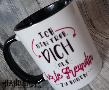 Preview: Kaffeebecher Kaffeetasse Beste Freundin